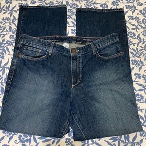 Eddie Bauer Natural Fit Straight Leg Jeans. Sz 14